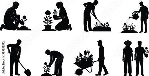 Wooden Interior Doors and Wardrobe Cabinets Collection Detailed Home Furniture Vector Illustration Set