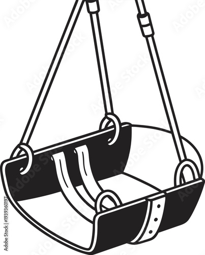 swing vector illustration