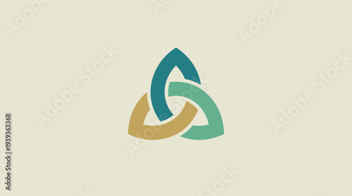 A stylized image of interlocking shapes represents unity, connection, and the harmonious relationship of forms, evoking feelings of togetherness and collaboration in life.