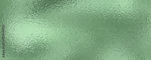 green Foil Texture Background with Glass Effect or sea green glass texture