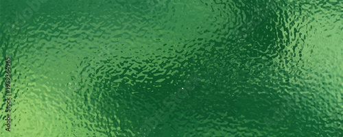 green Foil Texture Background with Glass Effect or sea green glass texture