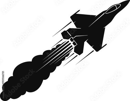 Dynamic Jet Exhaust Icon