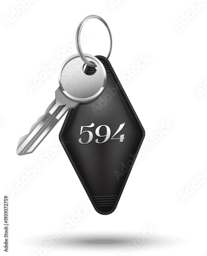 Various metal key shapes for locksmith and real estate vector