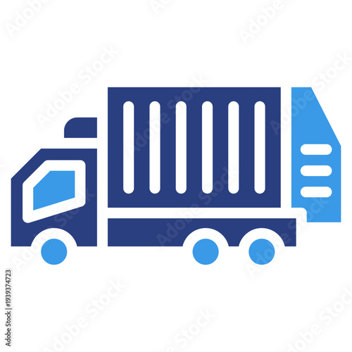 Garbage Truck  Icon Element For Design