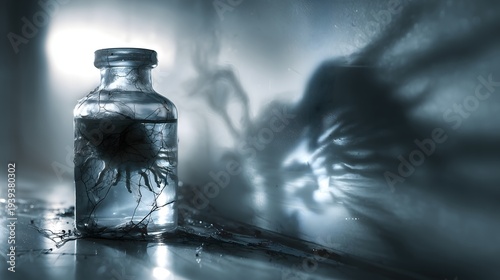 Wallpaper Mural Halloween homunculus in glass vessel Torontodigital.ca