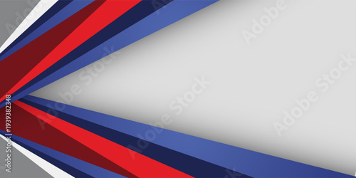 Free Download modern abstract white, blue and red background - GFXLoad