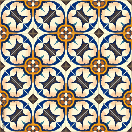 vector illustration hires Collection of High-Resolution Abstract Seamless ornament Patterns with Diverse Designs and Textures