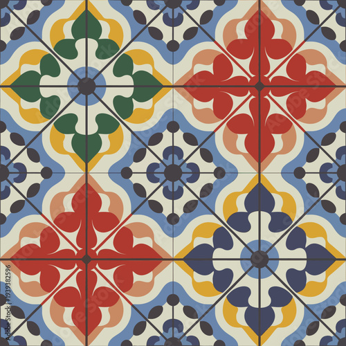 vector illustration hires Collection of High-Resolution Abstract Seamless ornament Patterns with Diverse Designs and Textures