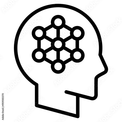 Brain Neuron  Icon Element For Design