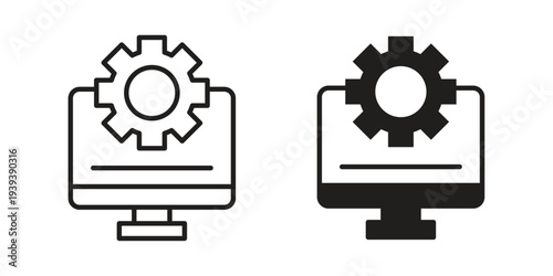 System update icons for website design and development, app development. EPS10