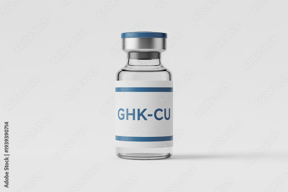 Αυτοκόλλητο GHK-CU Copper Peptide Injection Vial for Anti-Aging and Skin Regeneration Isolat