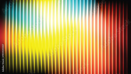 Vibrant multicolored gradient stripes with a glowing effect