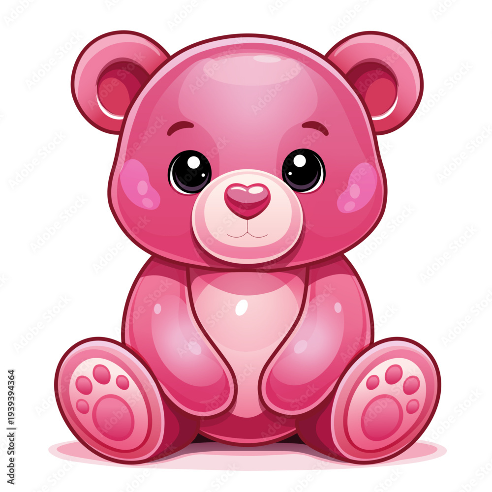 Fototapeta premium Web, bear, love, teddy bear, baby,toy, cartoon