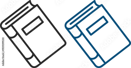 Education and book learning icons set. Featuring open books, textbooks, graduation cap, reading symbols and knowledge concepts. University college school study concept.