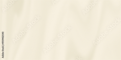 Vintage beige halftone paper texture. Retro craft ecru wallpaper with speckles, flecks, particles. Light cream grunge grain overlay background. Dirty dotted specked canvas material backdrop. Vector
