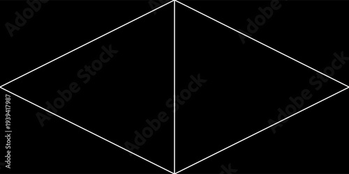 mosaic on black background minimal