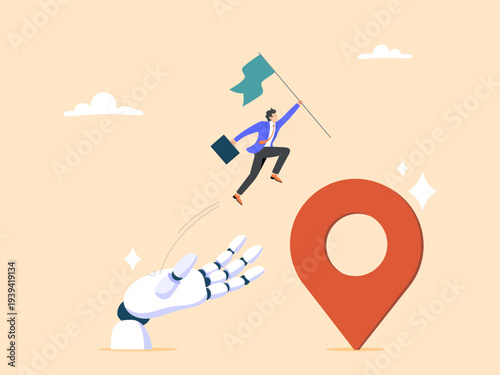 By using artificial intelligence technology to help businesses achieve their goals, entrepreneurs can achieve success