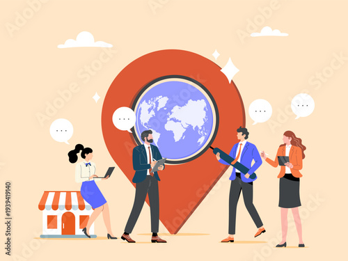 Expanding regionally or globally for business growth, the marketing team analyzes data for branch expansion