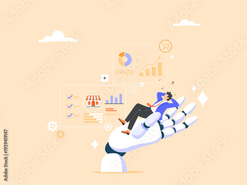 Entrepreneurs can achieve success and reach their goals by using artificial intelligence technology to help their businesses