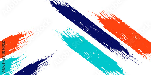 Colorful silhouette style design, grunge. Design concept to celebrate national sports day of badminton and basketball. Sports