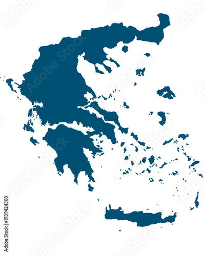 map of greece