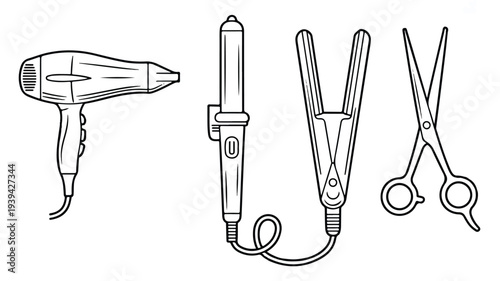 Hair styling tools for beauty and grooming