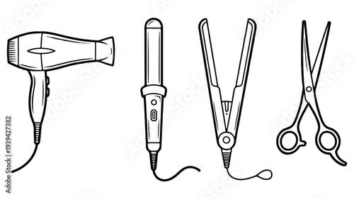 Hair styling tools for salon and personal use