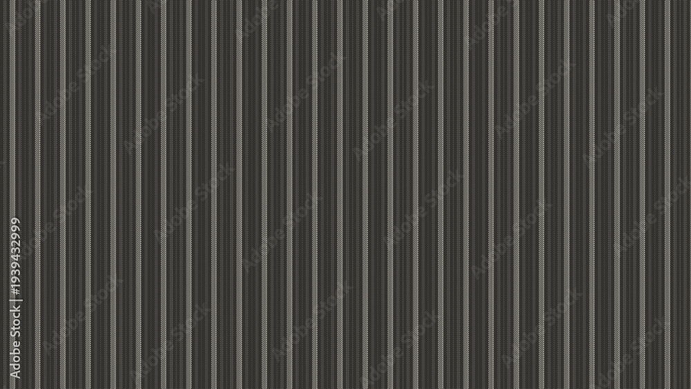Obraz premium Seamless dark gray corrugated metal texture vector background with vertical ridges, ideal for industrial design, packaging, and modern architectural backdrops