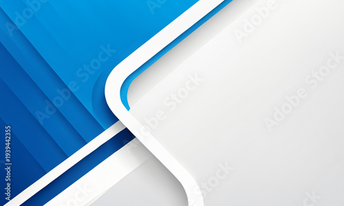 abstract blue and white com...