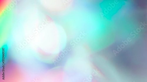 Chaotic Refraction of Sunlight. Loop. The light passes through the facets of a slowly rotating diamond and creates repetitive sparkling highlights and rainbow colors