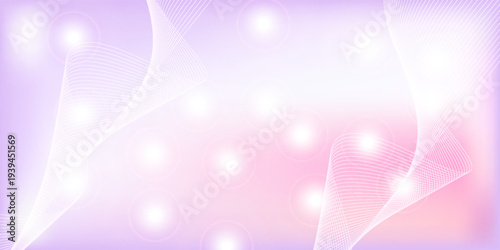 Pink gradient with lines wave background. Light blurry gradient pattern. Sunset magenta vivid colors. Soft colors.