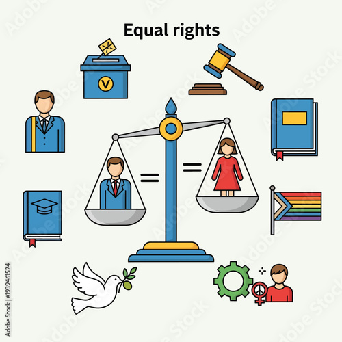 Equality and Justice Symbols