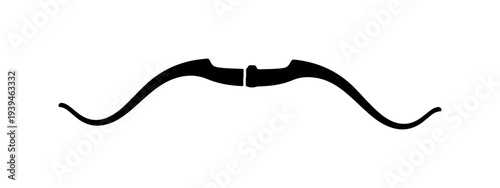 Vector mustache icon