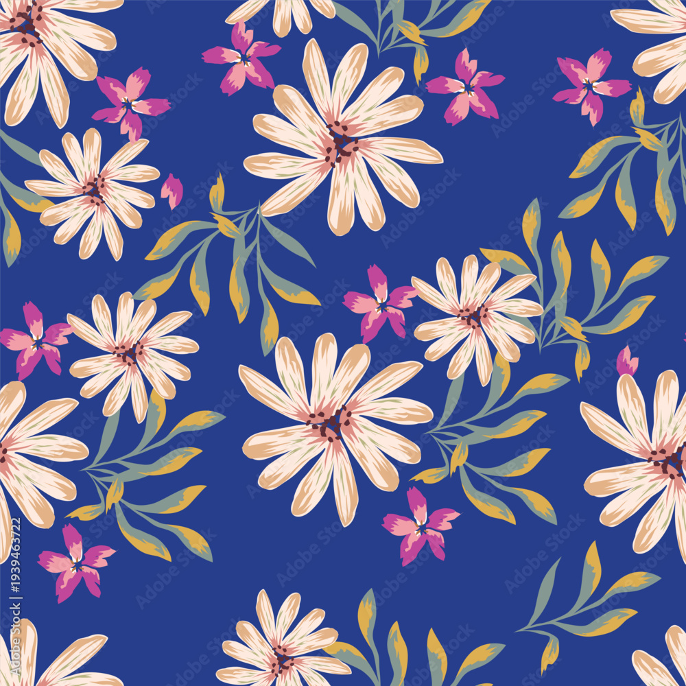 Fototapeta premium seamless floral pattern