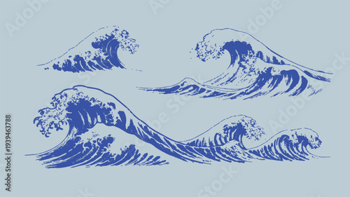 Collection of various red snowflake icons for winter holidays, Christmas designs, and seasonal celebrations