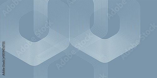Abstract hexagon lines on gray background. Geometric stripe line art design Abstract hexagon lines on gray background elegant gradient
