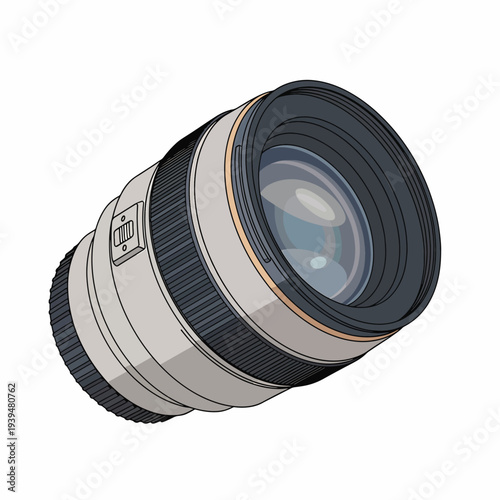 Camera Lens Closeup Photography Equipment Detail.