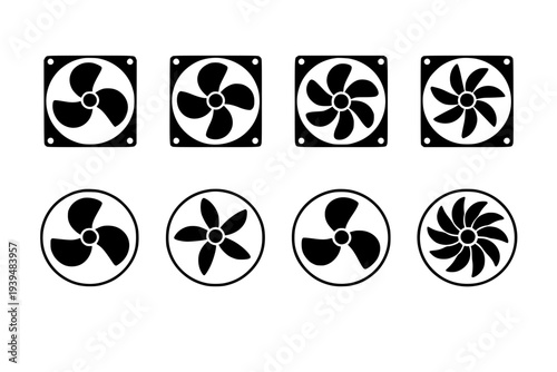 Cooling Fans Simple Design