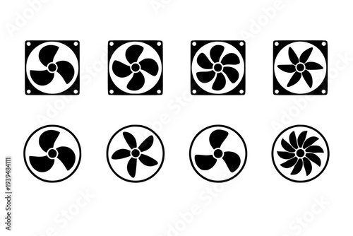 Cooling Fans Simple Design