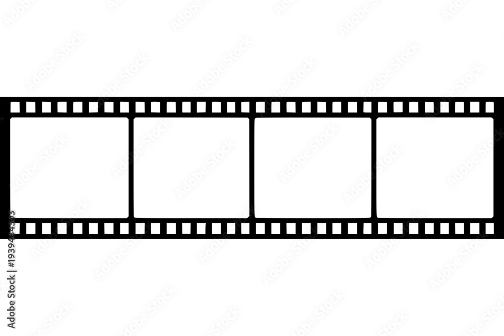 Fototapeta premium Simple Film Strip Design