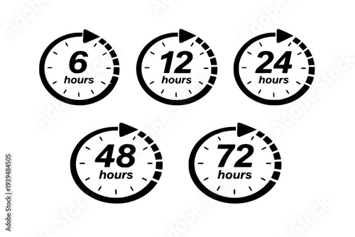 Time Limit Icons Set