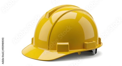 Labour day safety essentials yellow hard hat for worker protection