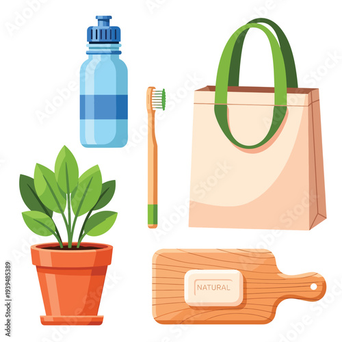 Eco Friendly Products and Accessories Collection.