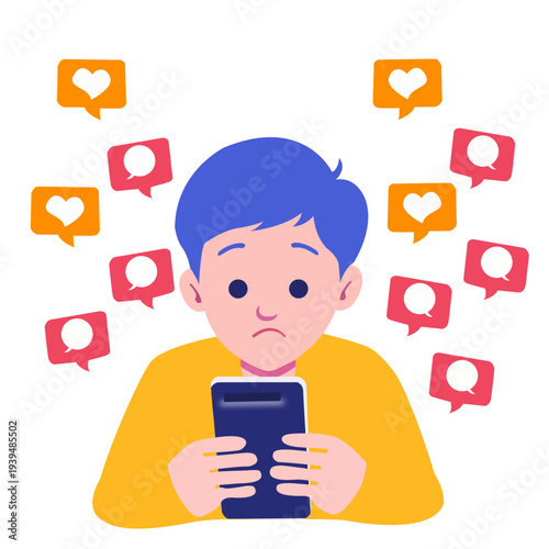 Social media addiction