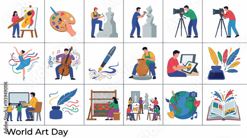 Creative Arts and Hobbies Montage