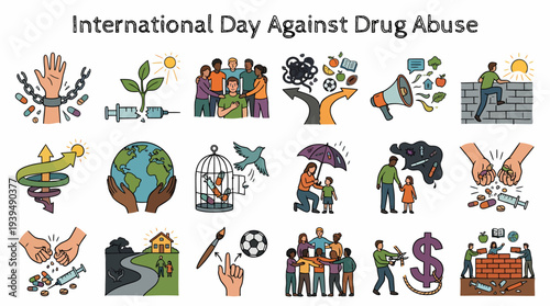 International Day Against Drug Abuse: Stop Addiction