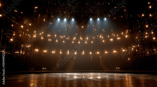 Dancing and singing stage of lightning