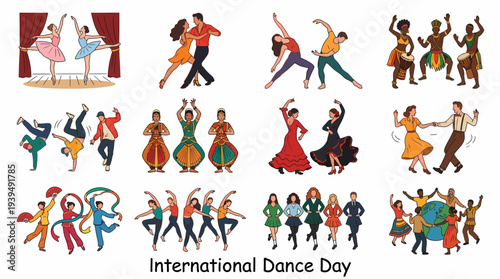 Various Dance Styles Collection