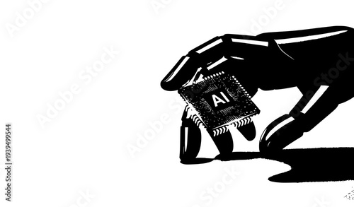 Male hand comparing Apple iPhone Xs and Xs Max smartphones vector illustration technology product concept