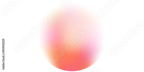 Color gradient, gradation circle, vector grain noise texture holographic blur abstract background. Color watercolor gradient blend mesh of neon iridescent colors gradation